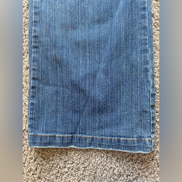 Bill Blass | vintage straight leg jeans stretch women’s size 12 denim dad jeans - Picture 2 of 14